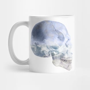 Head/Skull In The Clouds Mug